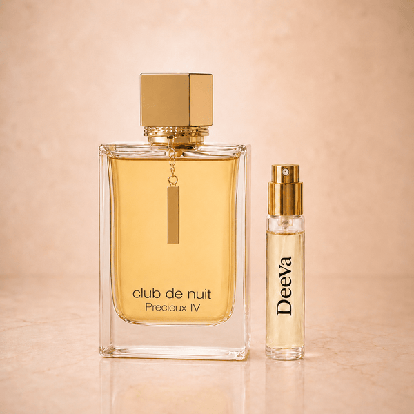 Armaf Club De Nuit Precieux IV Unisex Extrait de Parfum mėginukas 5 ml - arabiški KVEPALAI ir rankų darbo PAPUOŠALAI