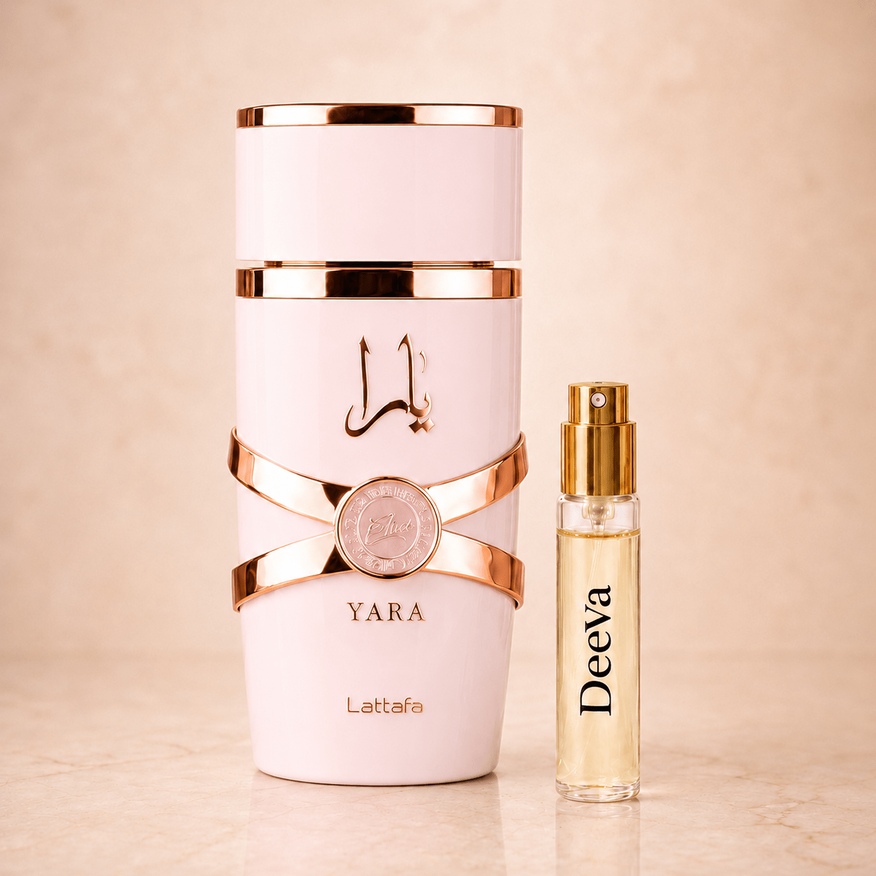 Lattafa Yara Women EDP mėginukas 5 ml - arabiški KVEPALAI ir rankų darbo PAPUOŠALAI